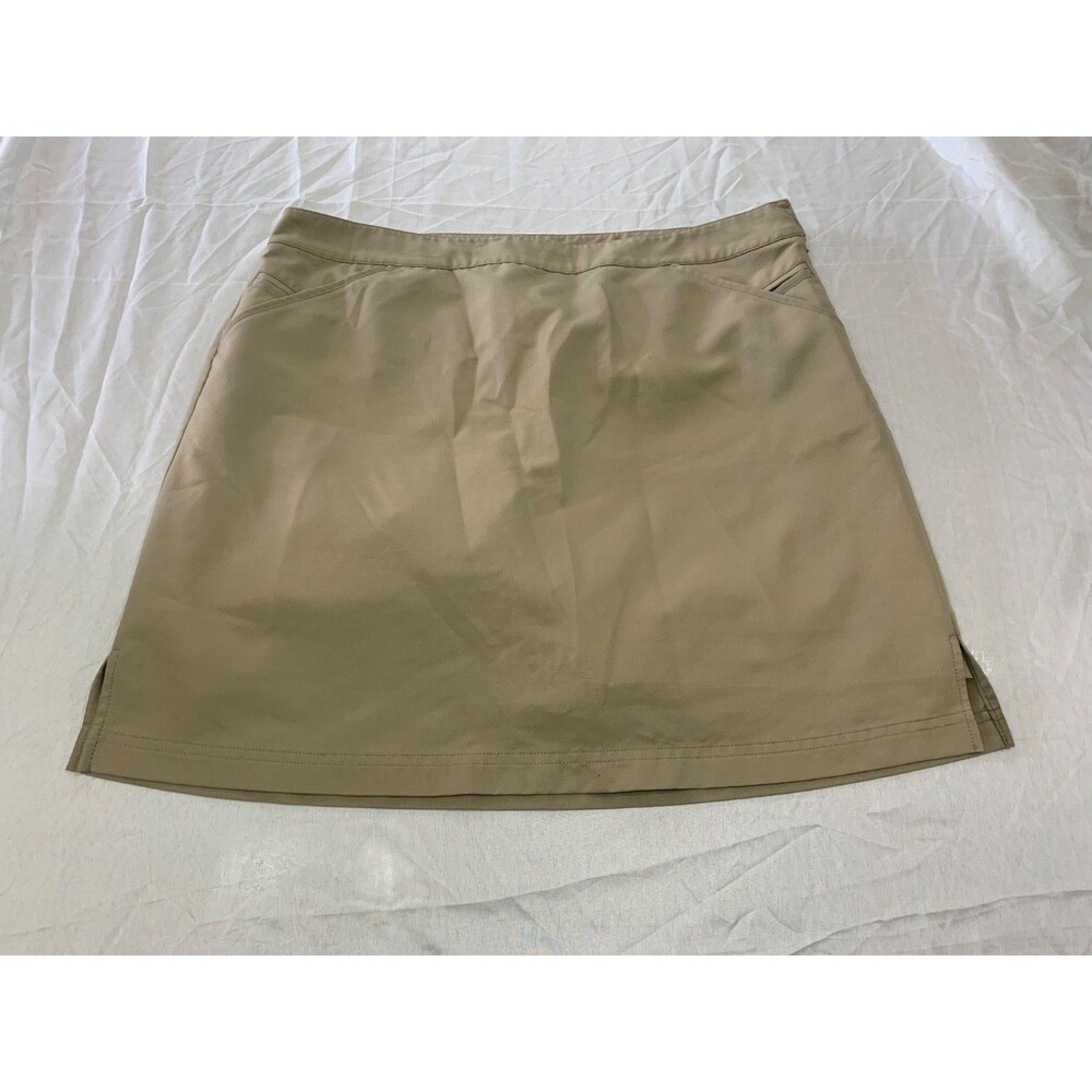 NIVO BY LANCTOT WOMENS SKIRT SKORT WITH BUILT SHORTS SIZE 12